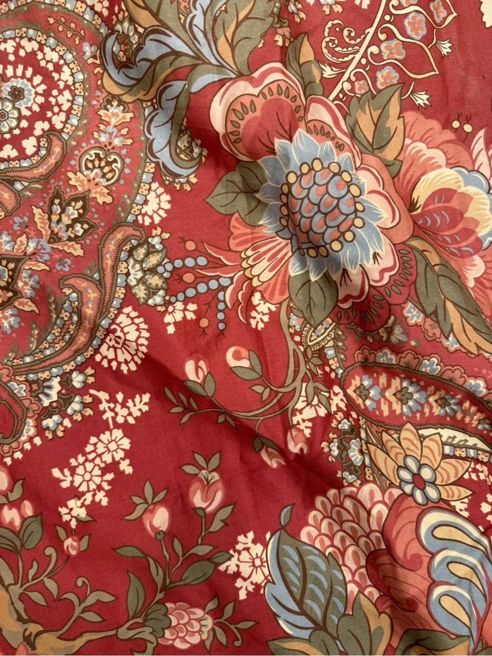 Pottery Barn Clara Palampore Duvet Cover
